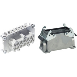 LAPP EPIC&#xAE; KIT H-BE 10 BS SGR M25 10P F Metal Surface-mount Housing