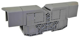 Złączka śrubowa, skręcana z końcówką oczkową MRK 185mm2 szara, T0-2442-1030102