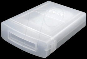 70204 Hard Drive Protection Box for 1x 3.5" transparent