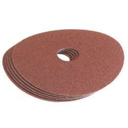 Draper 58610 115mm 36grit Aluminium Oxide Sanding Disc Pack of 5