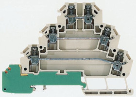 Pokrywa zamykająca Pokrywa końcowa Weidmuller Bloki zaciskowe do montażu na szynie DIN