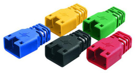 Osłona gumowa złącza RJ Telegartner RJ45 do użytku z: J00026A0165 wtyk RJ45 MP8 i przewód Ø 6.0 mm Obuwie