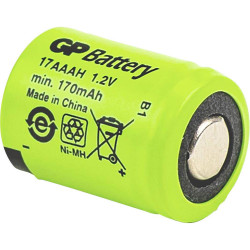 GP GPIND17AAAHB GP Industrial Rechargeable AA Battery NiMH 1.2V 170mAh