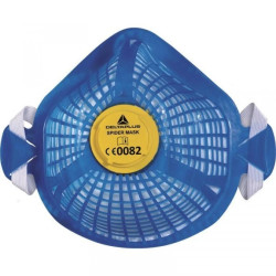 Opakowanie 5 półmasek ffp2 składająca się z uformowanej siatki wielokrotnego użytku z tpe oraz wymiennego wkładu filtrującego je