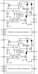 Automotive, quad local interconnect network (LIN) transceiver with dominant state timeout