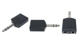 Redukcja Wt.Jack 6,3/2Gn.Jack 6,3 Stereo Plastik