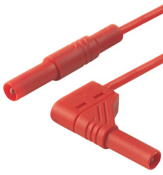 934085101, PA, 32A, 1000V ac/dc, kolor: Czerwony, dł. 2m, -15 → +70°C, Hirschmann Test & Measurement