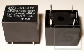 Przekaźnik JQC/HF3FF-024-1ZST/JS1F NAIS;1st.przeł.10A;24VDC