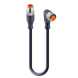 Kabel do siłownika/czujnika ze złączem Złącze M12 liczba rdzeni 5 długość 5m Rodzaj A Męskie Złącze B Złącze M12