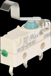 01045.7502-01 Simulated roller lever microswitch, 1 CO, 0.9 N