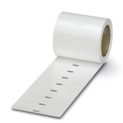 Szyldy opisowe przewodów wtykane nieopisane białe 44x7mm przewód 16-35mm EMT (44X7)R 0819275