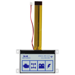 Wyświetlacz graficzny LCD, , Graficzny 128 x 64pikseli, NEWHAVEN DISPLAY INTERNATIONAL