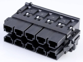 Molex Obudowa złącza pin żeńskiego na kabel Ilość pinów 10 Wymiary siatki: 10.00 mm 439141103 1 szt. towar pakowany luze