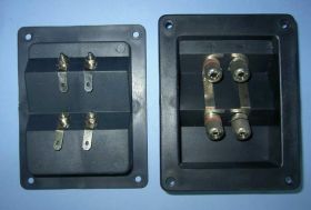 GN.KOLUMNOWE 4-PIN 4xBAN.SREBRNE