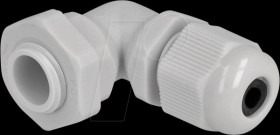60293 Cable Gland 90° angled PG7 gy
