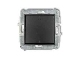 MINI Wyłącznik 2-biegunowy grafitowy 11MWP-9 KARLIK