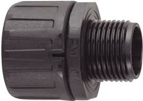 Dławica wężowa HellermannTyton HelaGuard HG28-S-M25, O 22.8 mm, czarna