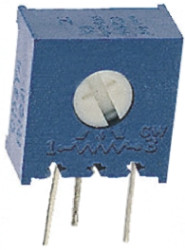 Potencjometr dostrojczy 50kΩ THT 0.5W