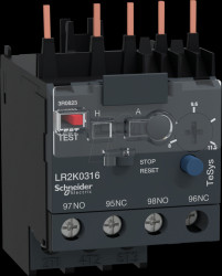 LR2K0316 Protective motor relay, TeSys LRK, 8.0 - 11.5A, class 10A