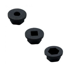 VEX PRO 1/2" VersaHex Adapters v2 (1/4" Square Bore) (48 Pack)