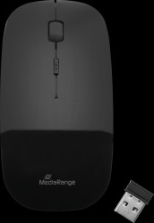 MROS215 Wireless Mouse, black-glänzend