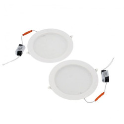 Oprawa LED AURA PRIZMA dwupak 2x18W biała 4200K wpuszczana HOROZ ELECTRIC