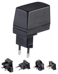 Adapter AC/DC Uwy 5V dc Iwy 1.4A Wymienne 7W typ wtyczki: Wymienny