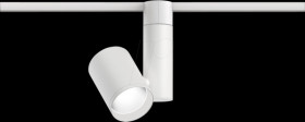 95543 URail LED rail spotlight Zeuz, 15°, 2860 lm, 33 W, 4000 K, dimma