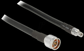 13020 Antenna Cable N plug &gt; RP-SMA plug CFD400 LLC400 2 m low loss