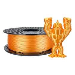 PLA Silk Flame Orange sample 1.75mm 50g - Azurefilm