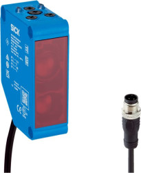 Czujniki fotoelektryczne Odblaskowe Prostokątny SICK Funkcja Push Pull zakres 0,005 → 30 m LED