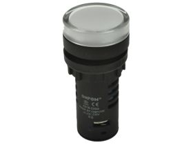 Kontrolka; dwukolorowa; AD16-22SS/RG/230V; 22mm; podświetlenie LED 220V; czerwono-zielony; śrubowe; czarny; IP40; 50mm; Onpow; R