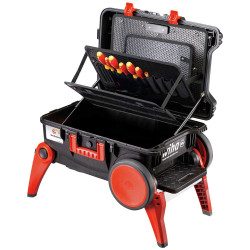 Wiha 44129 XXL III Electrician Tool Case &#x2B; Free Screwdriver Set