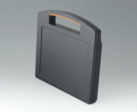 ABS/PC enclosure, (L x W x H) 258 x 176 x 42 mm, lava, IP54, B4210228