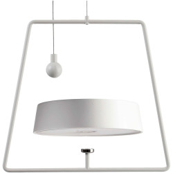 Deko Light 620183 LED Pendant Light 2.2W Monochrome White