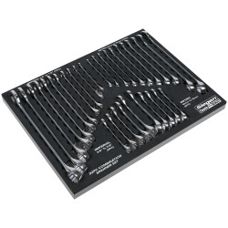 Sealey S01239 Siegen Metric/Imperial Combination Spanner Set 32pc