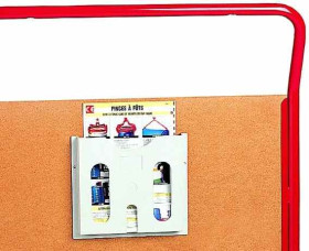 Porte document plastique format A4 autoc