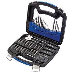 Draper 66090 Drill and Accessory Kit (75 Piece)