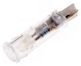 Kontrolka 24 → 28V Zielony, czerwony 6mm LED Końcówka lutownicza Signal Construct