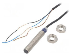 XS608B1NAL2 Czujnik indukcyjny, Output: NPN / NO, 0÷2,5mm, 12÷24VDC, M8, 2m, Szczelność: IP68
