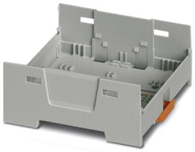 Housing lower part, ABS/PC, (W x H x D) 70.1 x 75 x 30.3 mm, light gray, for enclosure, 1074753