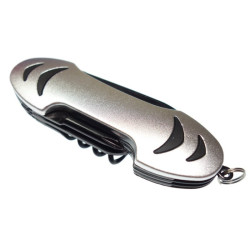 Narzędzie Mutlitool 10 silver (srebrny) scyzoryk nóż LAMPA