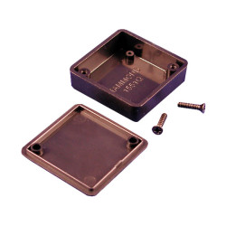 Hammond 1551QBK Miniature Plastic Enclosure 40 x 40 x 15 Black