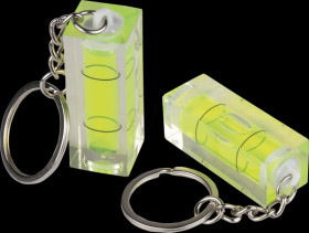 TOOL-003-2 spirit level with key ring - set of 2