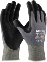 Rękawice robocze rozmiar: 8 materiał: Nylon, Poliester, Stal nierdzewna, Wolfram zerwanie: 4 ścieranie: 4 zastosowanie: