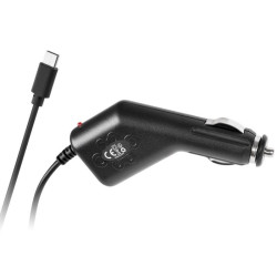 Ładowarka samochodowa USB-C 2,5A Z kablem, 12/24V