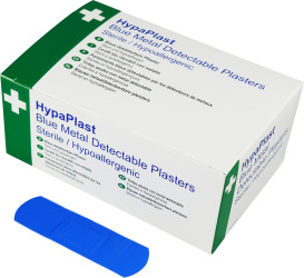 Plastry, Niebieski, Tynk, 100