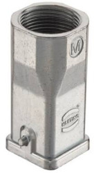 Grommet housing, size 3A, zinc die casting, M25, straight, longitudinal bow locking, IP44/IP65/IP67, 19620031447