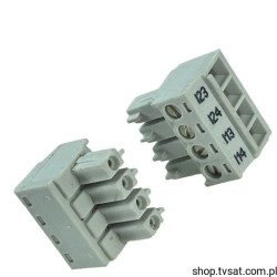 MC1,5-4-ST-3,81WH 1736803 Therml Block 4Pin BLOCK PHOENIX