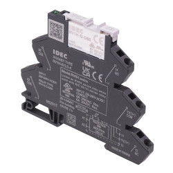 RV8H-S-AD220 DIN Mount 220V 8mm Slim Interface Relay Spring Clamp Terminals SPDT IDEC